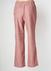 Pantalon droit rose PAN pour femme seconde vue