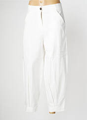 Pantalon large blanc PAN pour femme seconde vue