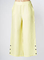 Pantalon large jaune PAN pour femme seconde vue