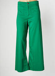 Pantalon large vert PAN pour femme seconde vue