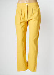 Pantalon slim jaune PAN pour femme seconde vue