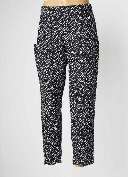 Pantalon slim taille élastique taille normale noir PAN femme