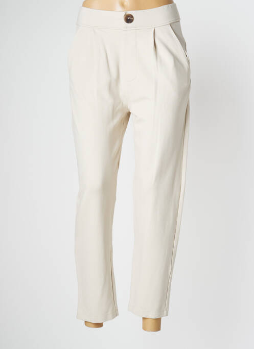 Pantalon 7/8 beige PAN pour femme