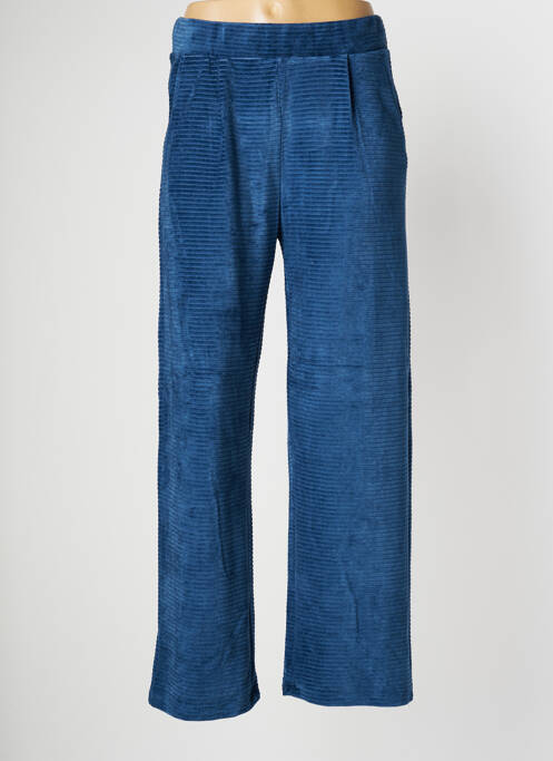 Pantalon droit bleu PAN pour femme