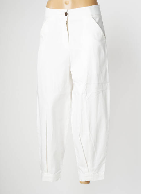 Pantalon large blanc PAN pour femme