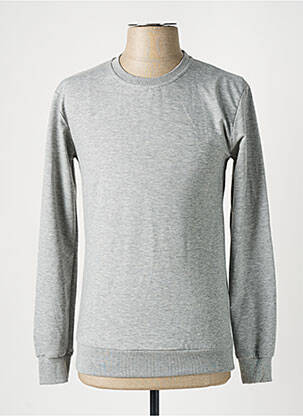 Sweat-shirt gris ADRIANO pour homme