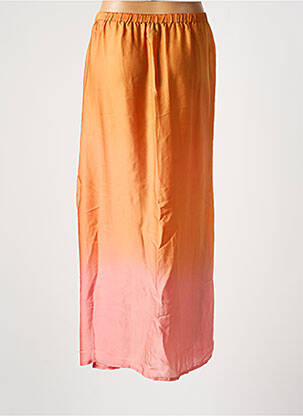 Jupe longue taille haute orange NOUS ANTWERP femme