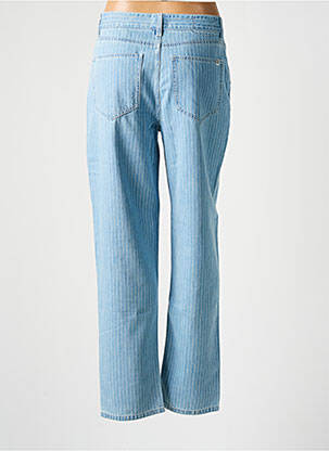 Jeans coupe droite taille normale taille normale bleu LABDIP femme