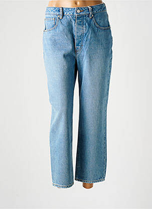 Jeans coupe droite taille normale taille normale bleu LABDIP femme