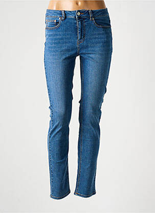 Jeans coupe slim bleu LABDIP pour femme