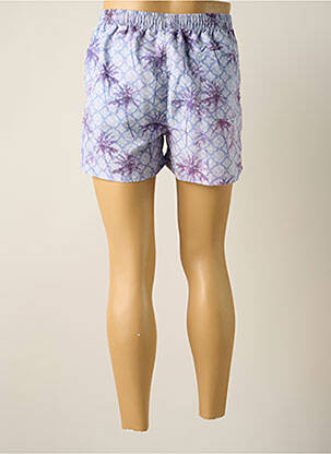 Short de bain imprimé tie and dye violet FEEL FREE homme