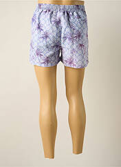 Short de bain violet FEEL FREE pour homme seconde vue