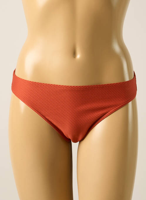 Bas de maillot de bain orange BLUELOBSTER pour femme