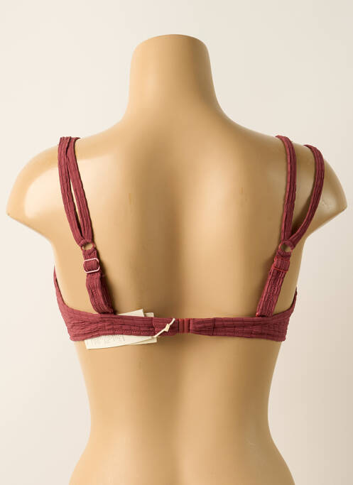 Haut de maillot de bain rouge WATERCULT pour femme