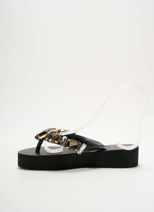 Tongs noir INDAIA pour femme