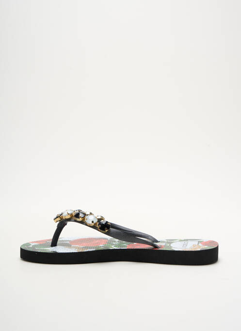 Tongs noir INDAIA pour femme