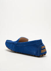 Mocassins bleu fonce VACHON pour homme seconde vue