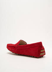 Mocassins rouge VACHON pour homme seconde vue