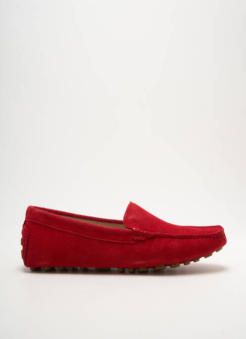 Mocassins rouge VACHON pour homme