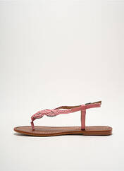 Tongs rose VACHON pour femme seconde vue