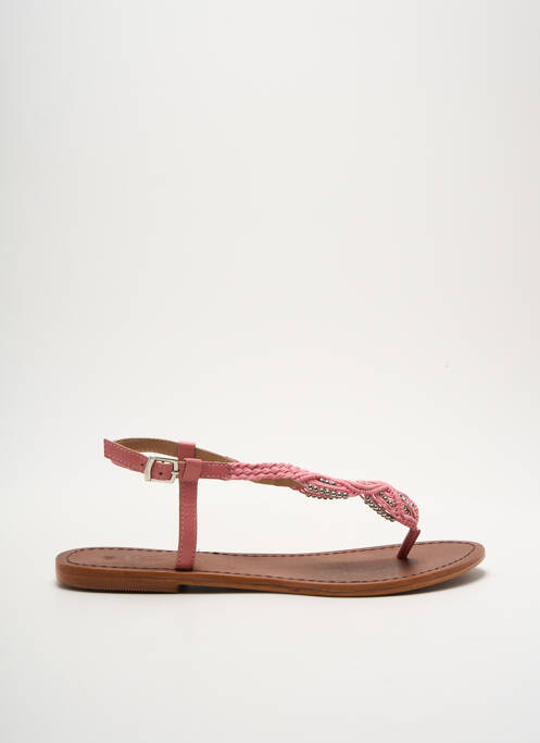 Tongs rose VACHON pour femme