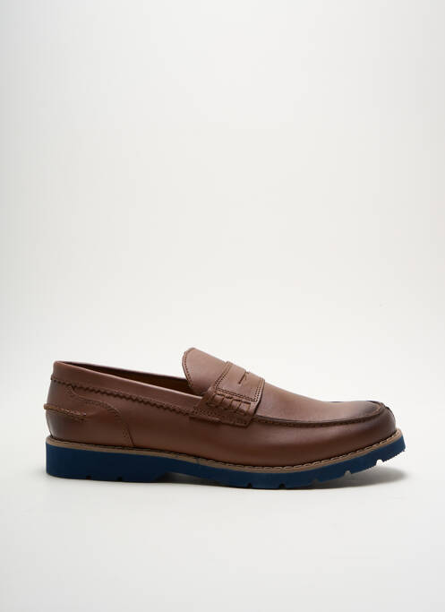 Mocassins marron S&G pour homme