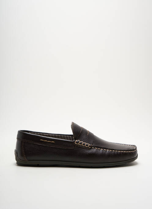 Mocassins marron S&G pour homme