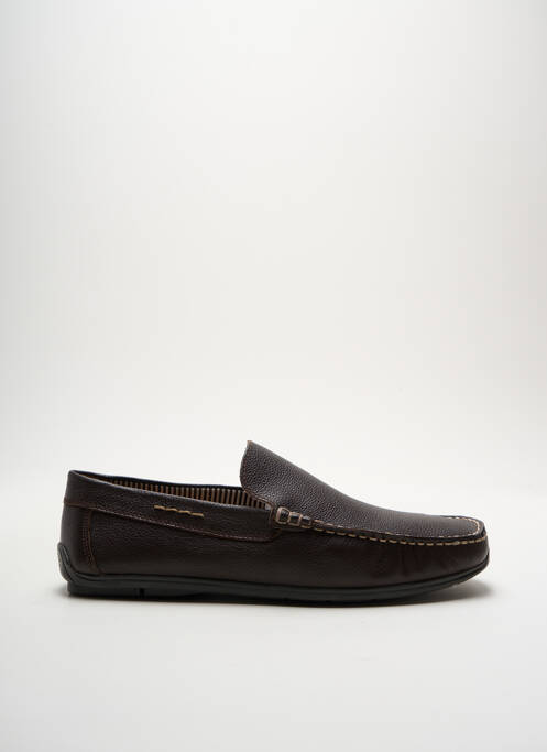 Mocassins marron S&G pour homme