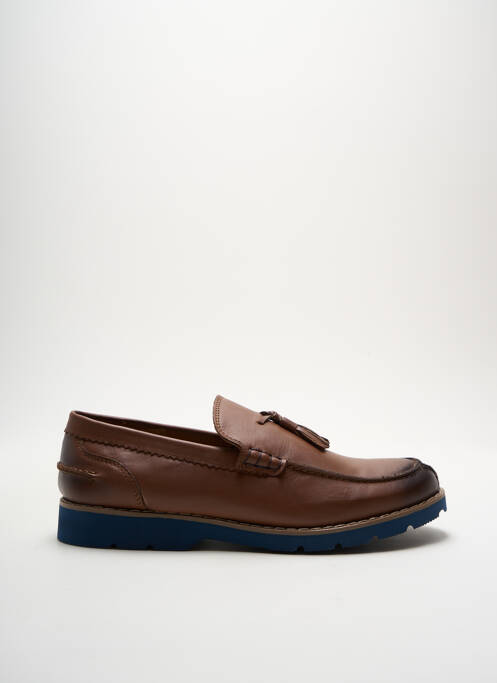 Mocassins marron S&G pour homme