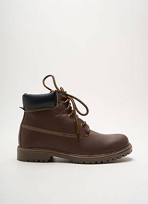 Bottines/Boots marron S&G pour homme