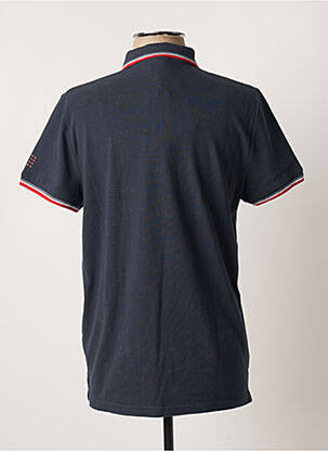 Polo stretch manches courtes bleu TBS homme