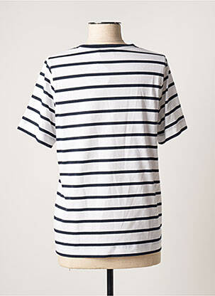 T-shirt coupe droite manches courtes bleu TBS femme