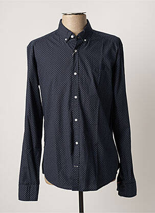 Chemise manches longues bleu TBS pour homme