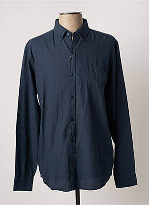 Chemise manches longues bleu TBS pour homme