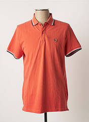 Polo orange TBS pour homme seconde vue