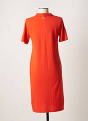 Robe mi-longue orange TBS pour femme seconde vue