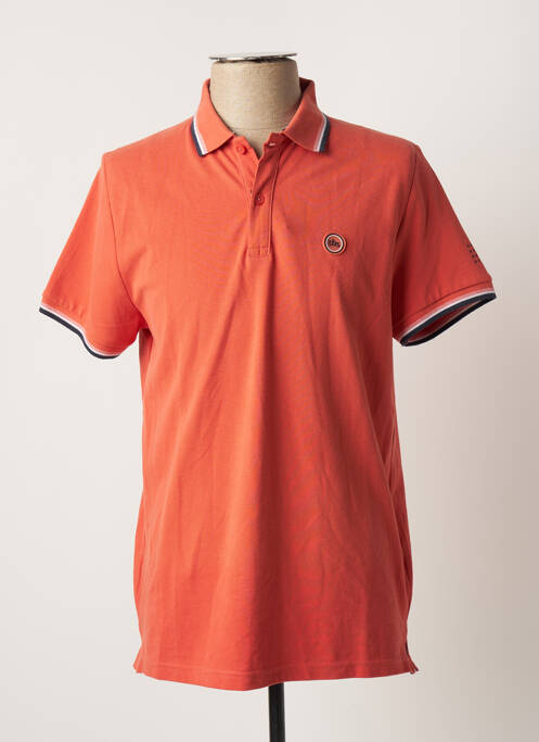 Polo orange TBS pour homme