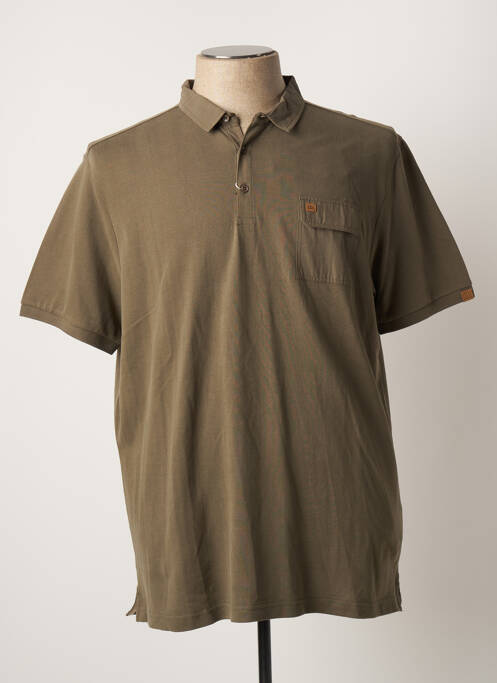 Polo vert TBS pour homme