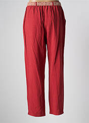 Pantalon droit orange GRIFFON pour femme seconde vue
