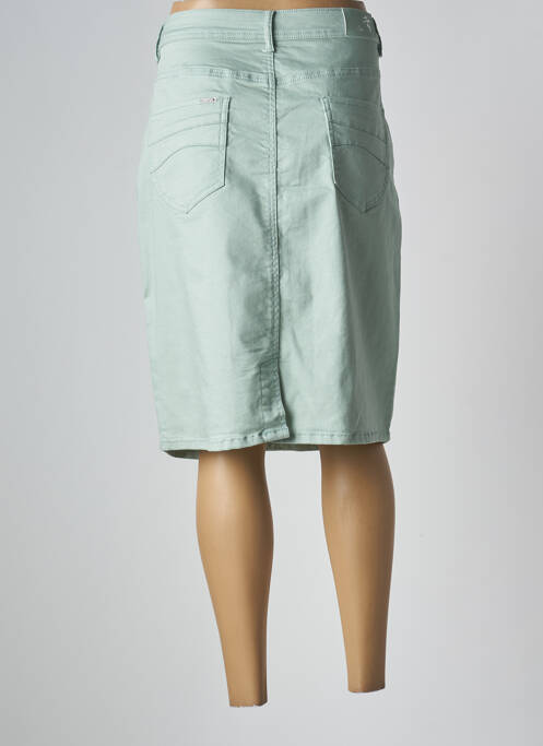 Jupe mi-longue vert GRIFFON pour femme