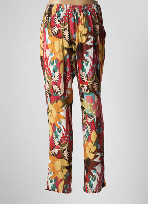 Pantalon droit jaune GRIFFON pour femme