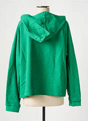 Sweat-shirt à capuche vert LE GENTLE FACTORY pour femme seconde vue