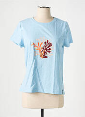 T-shirt bleu LE GENTLE FACTORY pour femme seconde vue