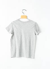 T-shirt gris MONSIEUR TSHIRT pour garçon seconde vue