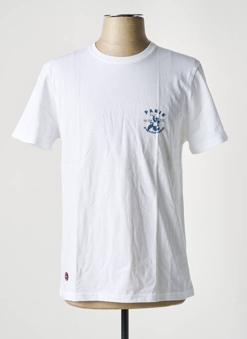 T-shirt blanc LE SLIP FRANCAIS pour homme