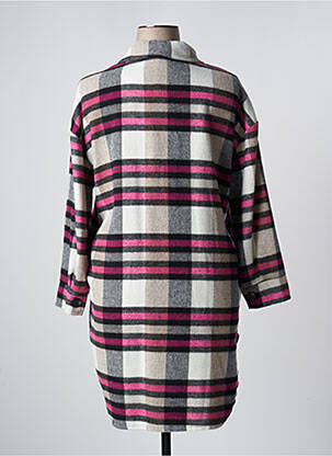 Veste casual coupe droite rose APRIL VINTAGE femme