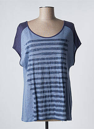 Top bleu DANEVA pour femme