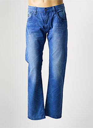Jeans coupe droite bleu WANGUE pour homme