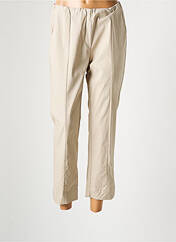 Pantalon droit beige RICHY pour femme seconde vue