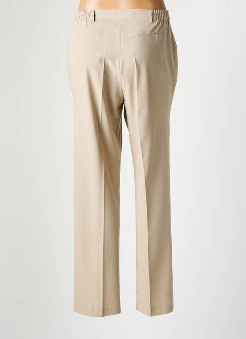 Pantalon droit beige MASSY pour femme